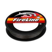 FireLine 8 lb Smoke Braided Beading Thread – 125 or 300 Yards