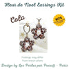 Noel Flower Friendship Earrings Kit - The Argus Collection