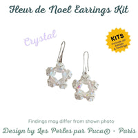Noel Flower Friendship Earrings Kit - The Argus Collection
