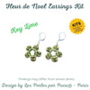 Noel Flower Friendship Earrings Kit - The Argus Collection