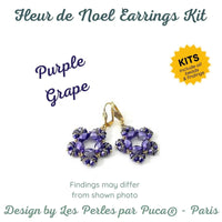 Noel Flower Friendship Earrings Kit - The Argus Collection