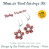 Noel Flower Friendship Earrings Kit - The Argus Collection