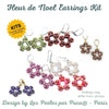 Noel Flower Friendship Earrings Kit - The Argus Collection