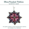 Flora Pendant Pattern by Barbara Lepak - The Argus Collection