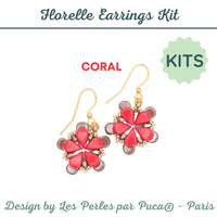 Florelle Earrings Bead Kits, 4 Colors