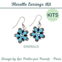 Florelle Earrings Bead Kits, 4 Colors