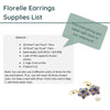 Florelle Earrings Pattern Par Puca