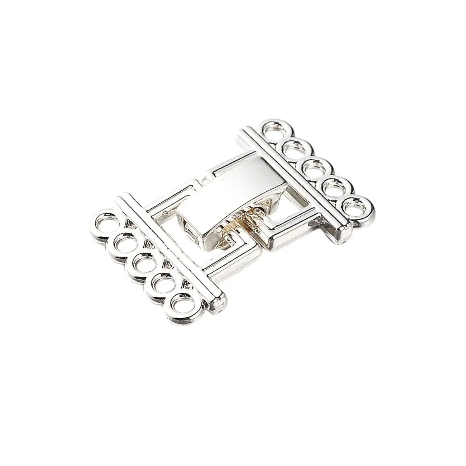 Foldover 5, 5-Strand Clasp, Gold or Copper - The Argus Collection