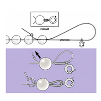 How to use French Wire to protect beading thread when attaching jewelry clasps