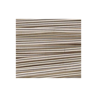 Silver Medium 0.9mm French Wire (Gimp or Bullion) close-up showing tightly coiled metal strands