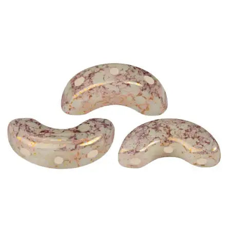 Arcos Beads par Puca, Frost Anis, 30 beads & 20g - The Argus Collection