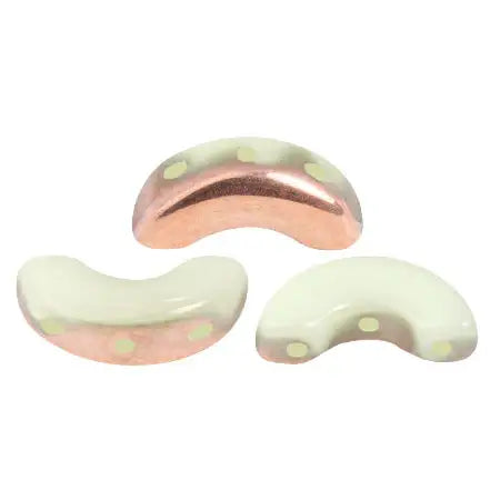 Arcos Beads par Puca, Frost Anis, 30 beads & 20g - The Argus Collection