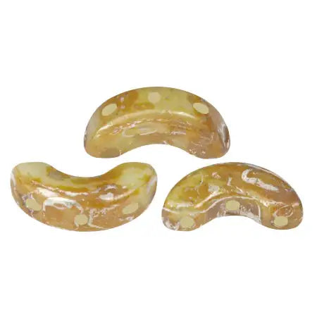 Arcos Beads par Puca, Frost Anis, 30 beads & 20g - The Argus Collection