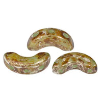 Arcos Beads par Puca, Frost Azurin, 30 beads & 20g - The Argus Collection