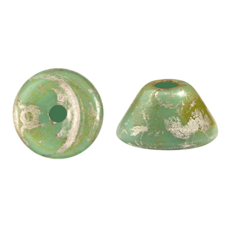 Konos Beads par Puca, Frost Jade, 5g & 20g.