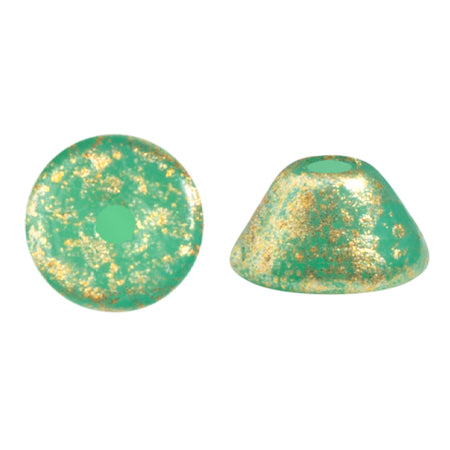 Konos Beads par Puca, Frost Jade, 5g & 20g.