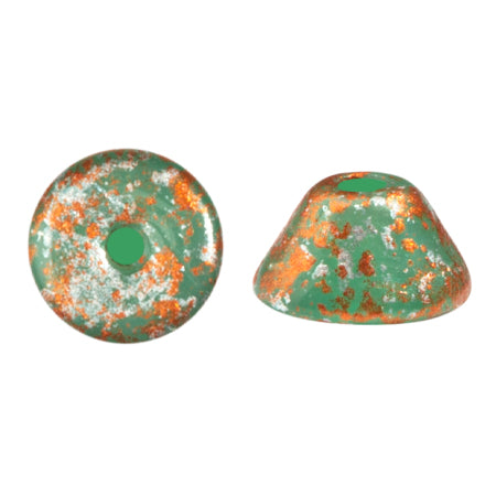 Konos Beads par Puca, Frost Jade, 5g & 20g.