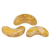 Arcos Beads par Puca, Frost Sweet Pink, 30 Beads & 20g - The Argus Collection