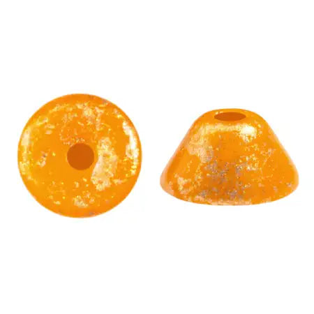 Konos Beads par Puca, Frost Tangerine, 5g & 20g. - The Argus Collection