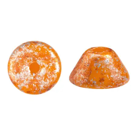 Konos Beads par Puca, Frost Tangerine, 5g & 20g. - The Argus Collection