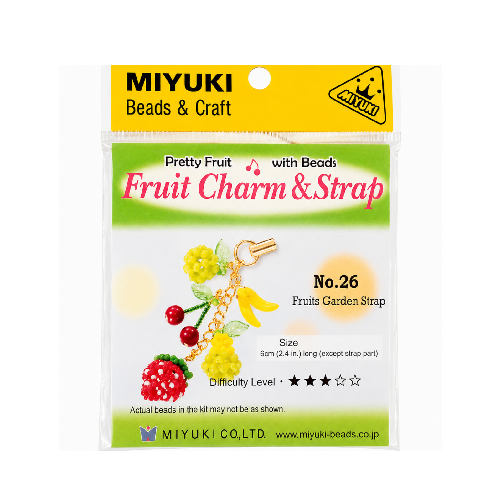 Miyuki Tropical Fruit Kit – Strawberry