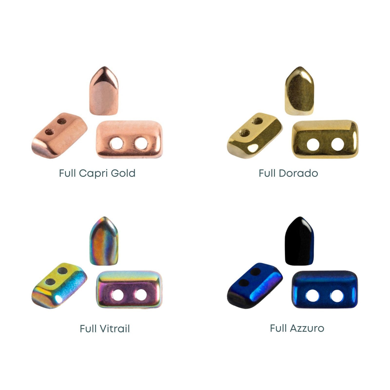 Piros Beads par Puca, Full Coats, 5g & 20g