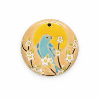 Golem Round Pendant, Bluebird - The Argus Collection