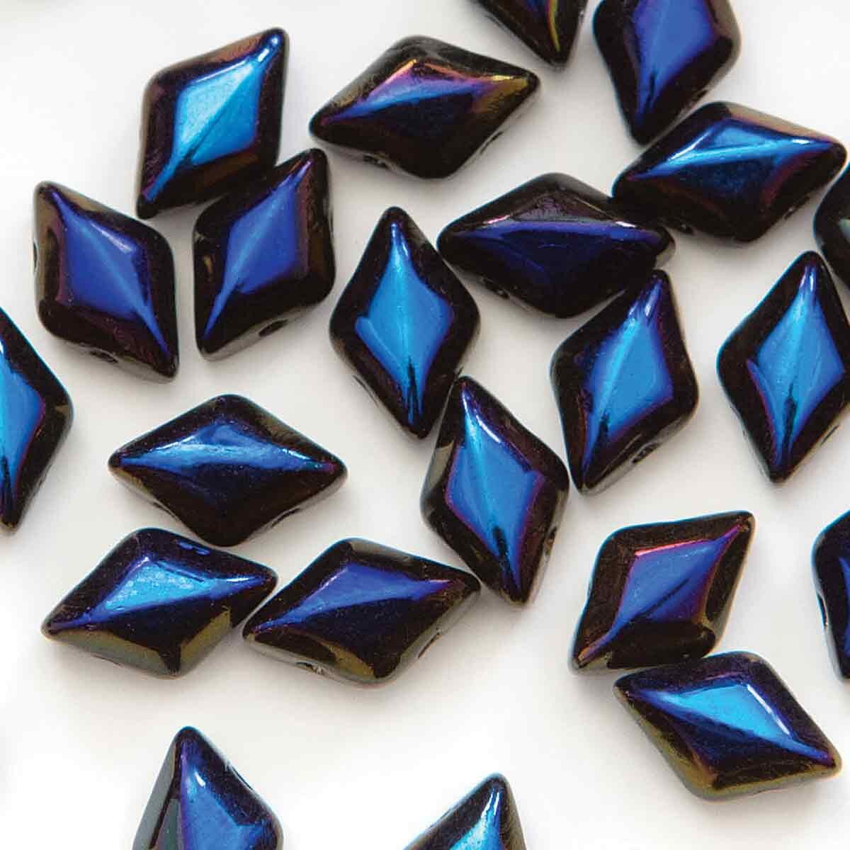 Gemduo Beads, Jet Azuro, 10g.