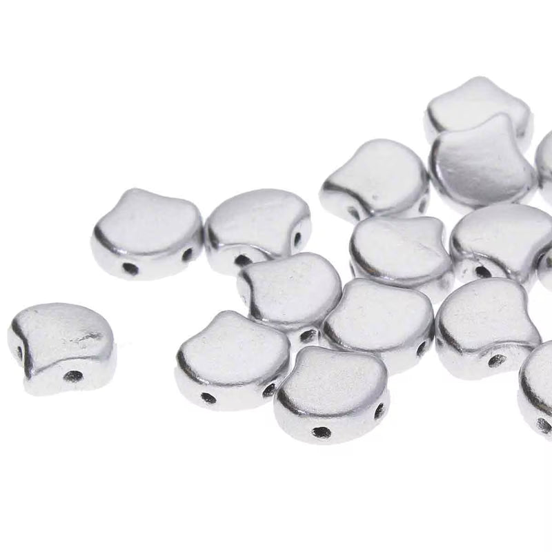 Ginko Beads, 10g by Matubo, Bronze Aluminum - The Argus Collection