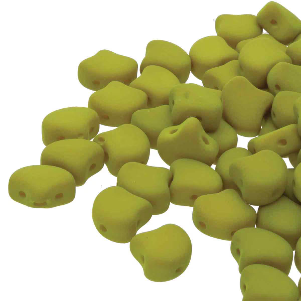 Ginko Beads, Matte Velvet Lemongrass, 10g. - The Argus Collection