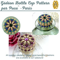 Gédéon Bottle Cap Pattern par Puca