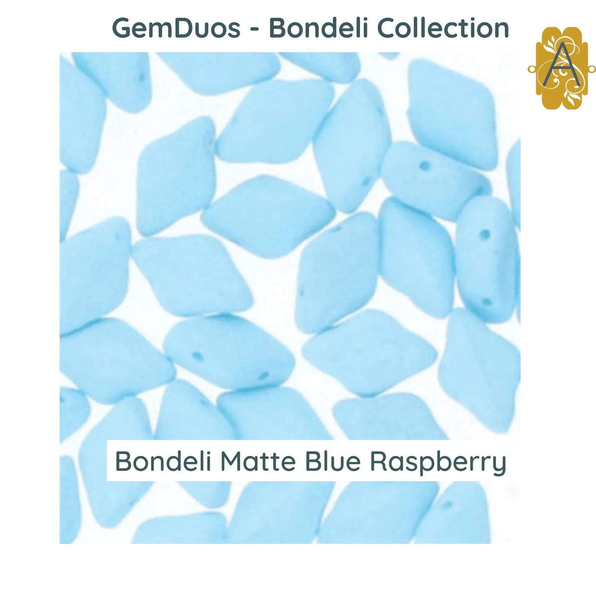 Gemduo Beads by Matubo, Bondeli Collection, 10g - The Argus Collection