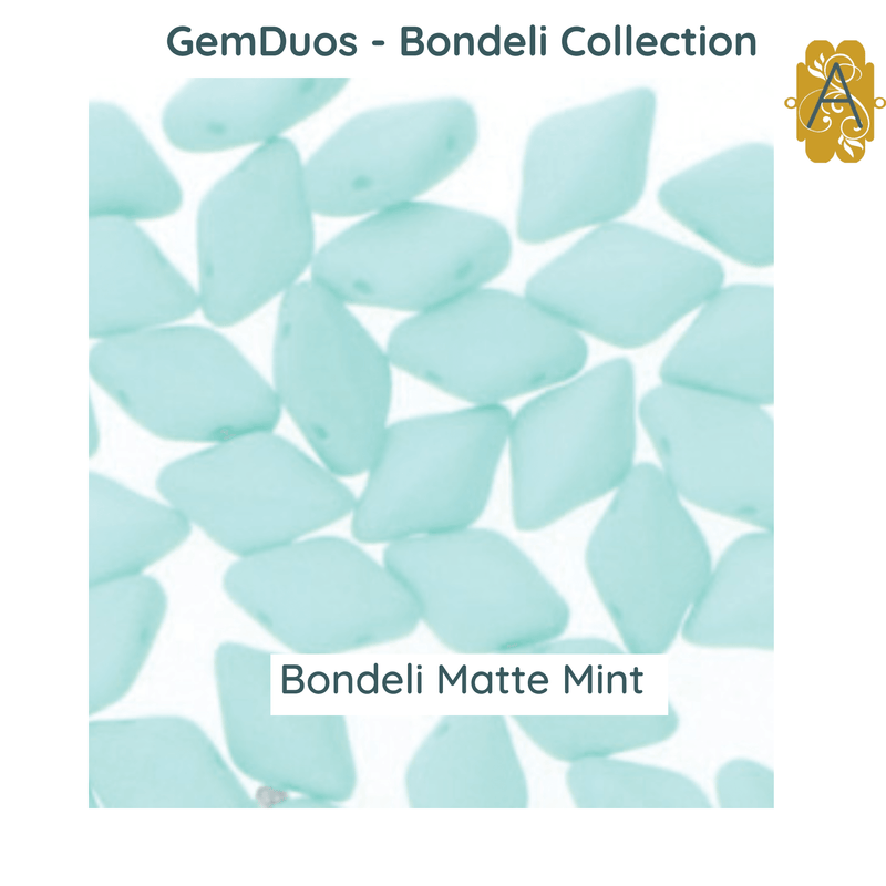 Gemduo Beads by Matubo, Bondeli Collection, 10g - The Argus Collection