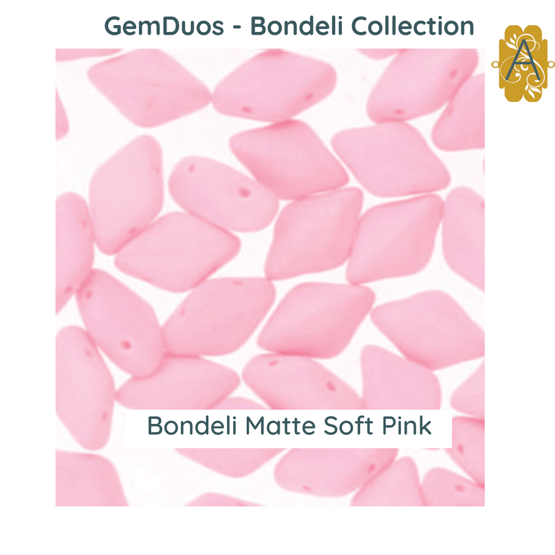 Gemduo Beads by Matubo, Bondeli Collection, 10g - The Argus Collection