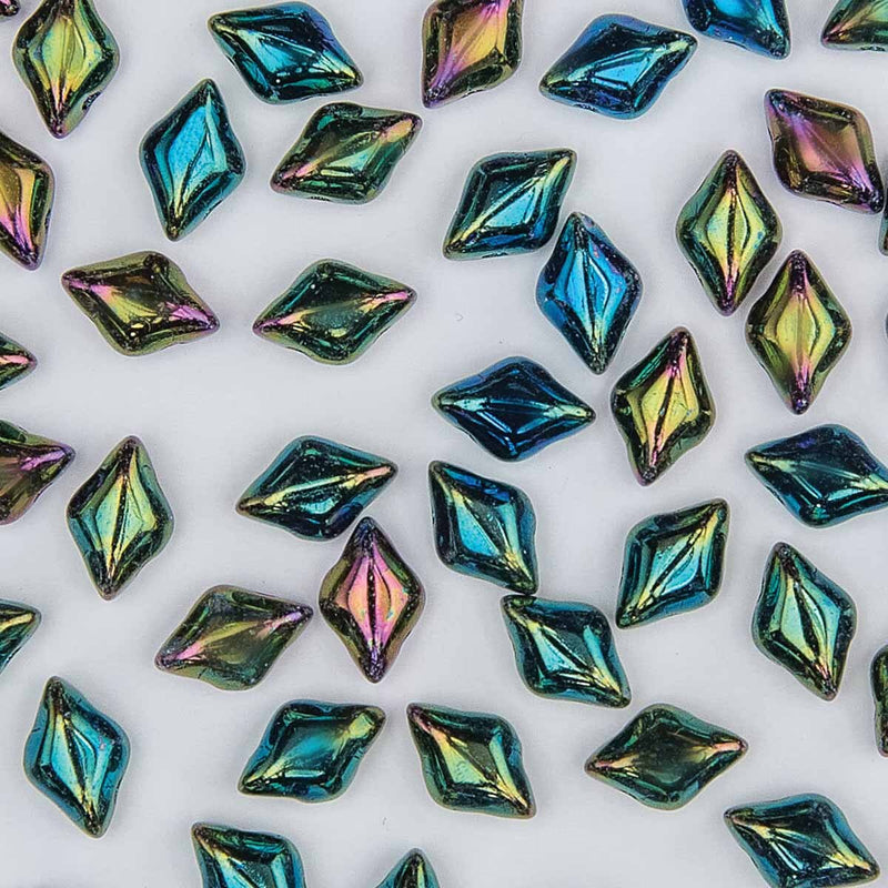 Gemduo Jet Green Iris