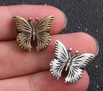 Ghost Moth Sliders for 10mm Flat Leather, 2 Pcs.