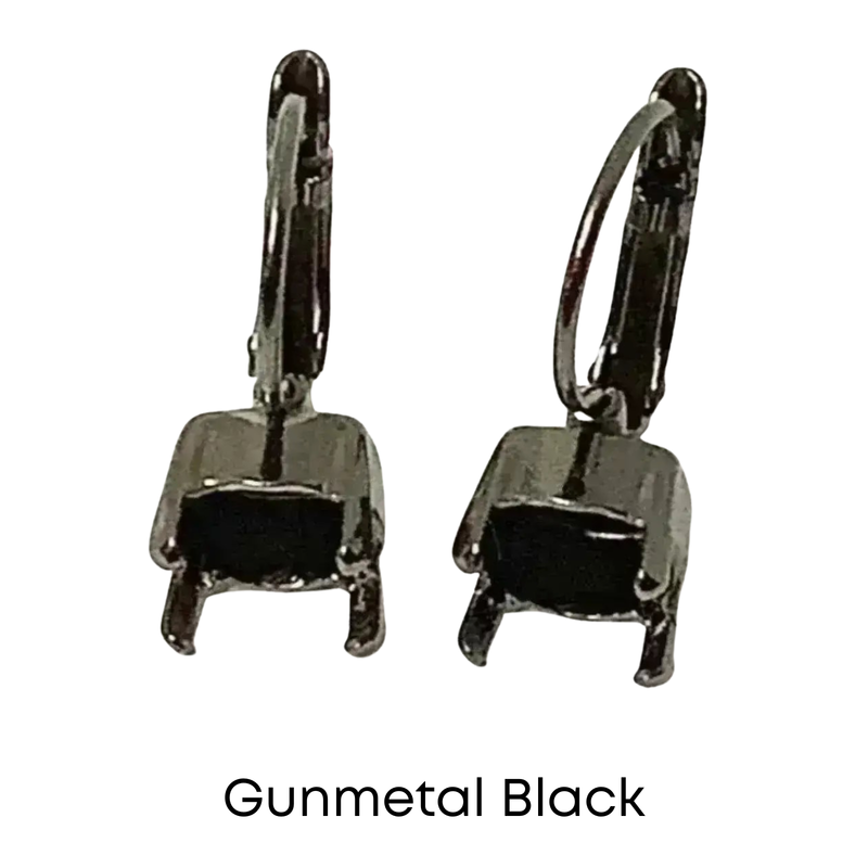 Gita Leverback Earring Settings, for 39ss/8mm Crystal - 1 pair