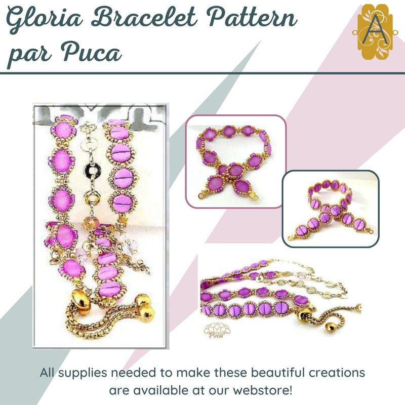 Gloria Bracelet Pattern Par Puca - The Argus Collection