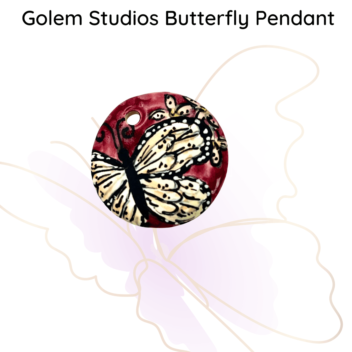 Golem Butterfly Beads & Pendant - The Argus Collection