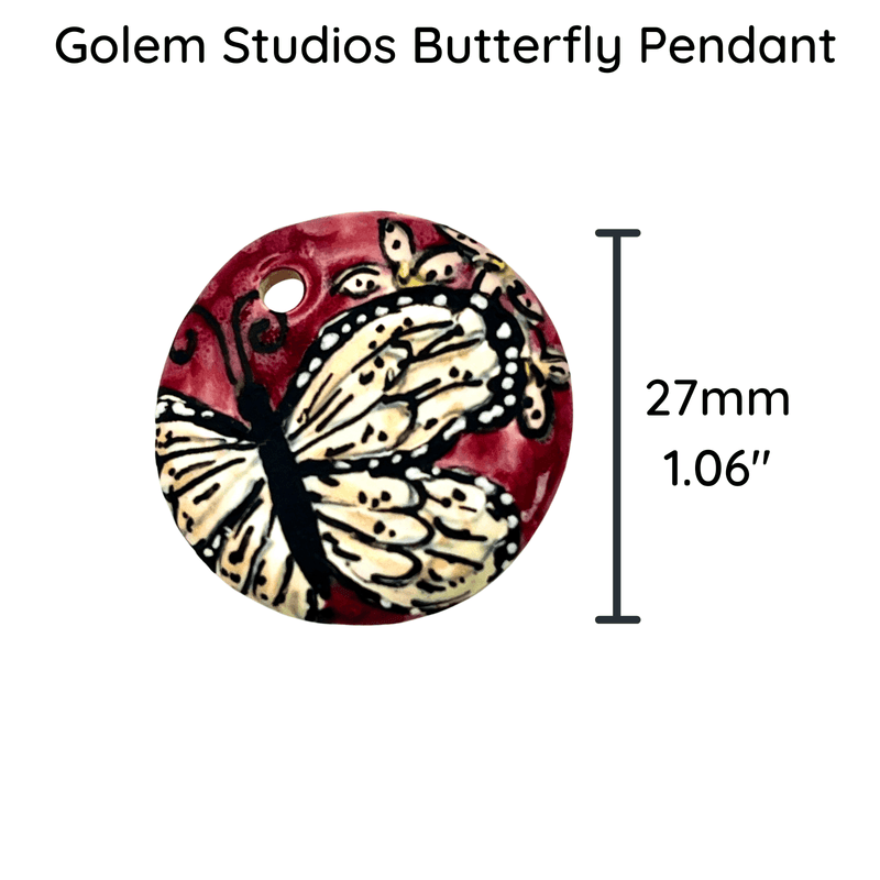 Golem Butterfly Beads & Pendant - The Argus Collection