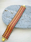 Guitar Strap Cuff Bracelet Pattern, by Danielle Wickes - The Argus Collection