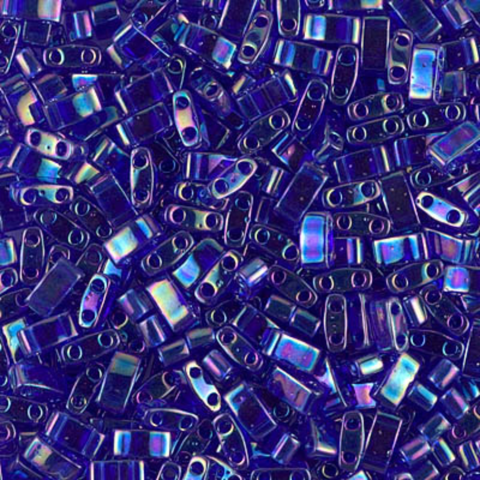 Miyuki Half Tila, HTL-177, Cobalt Transparent AB 5g