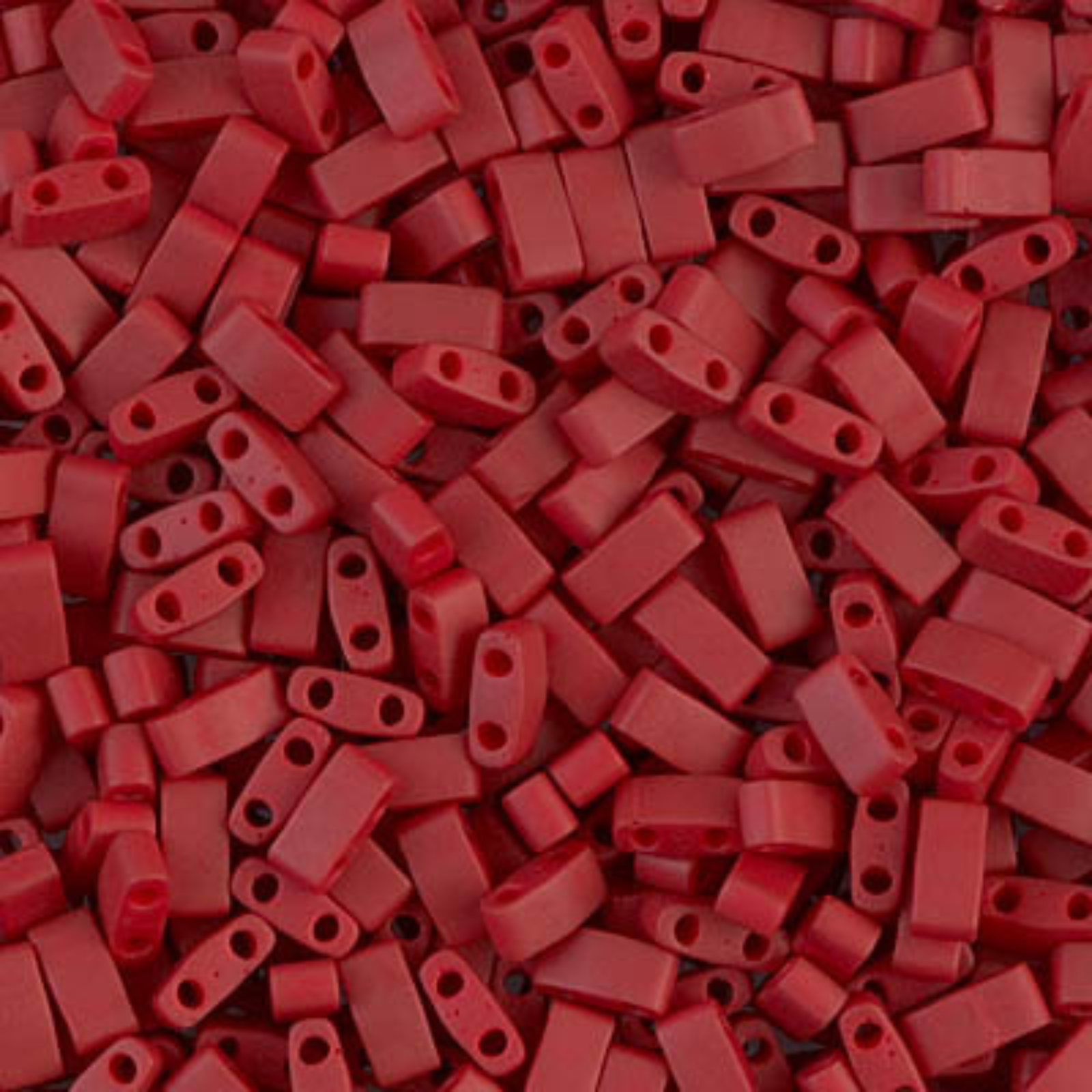Miyuki Half Tila, HTL-2040, Brick Red Metallic Matte 5g