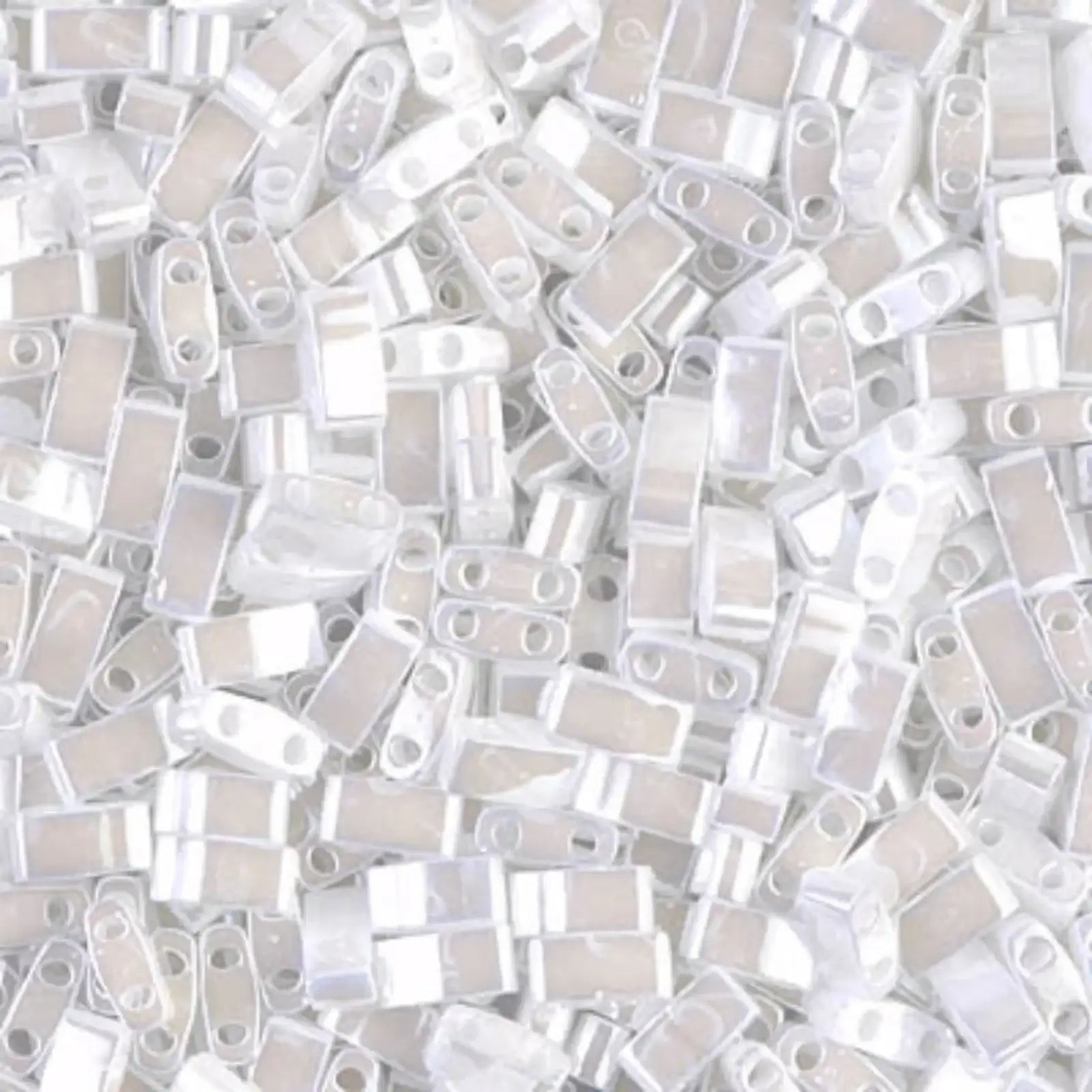 Miyuki Half Tila, HTL-420, White Pearl 5g