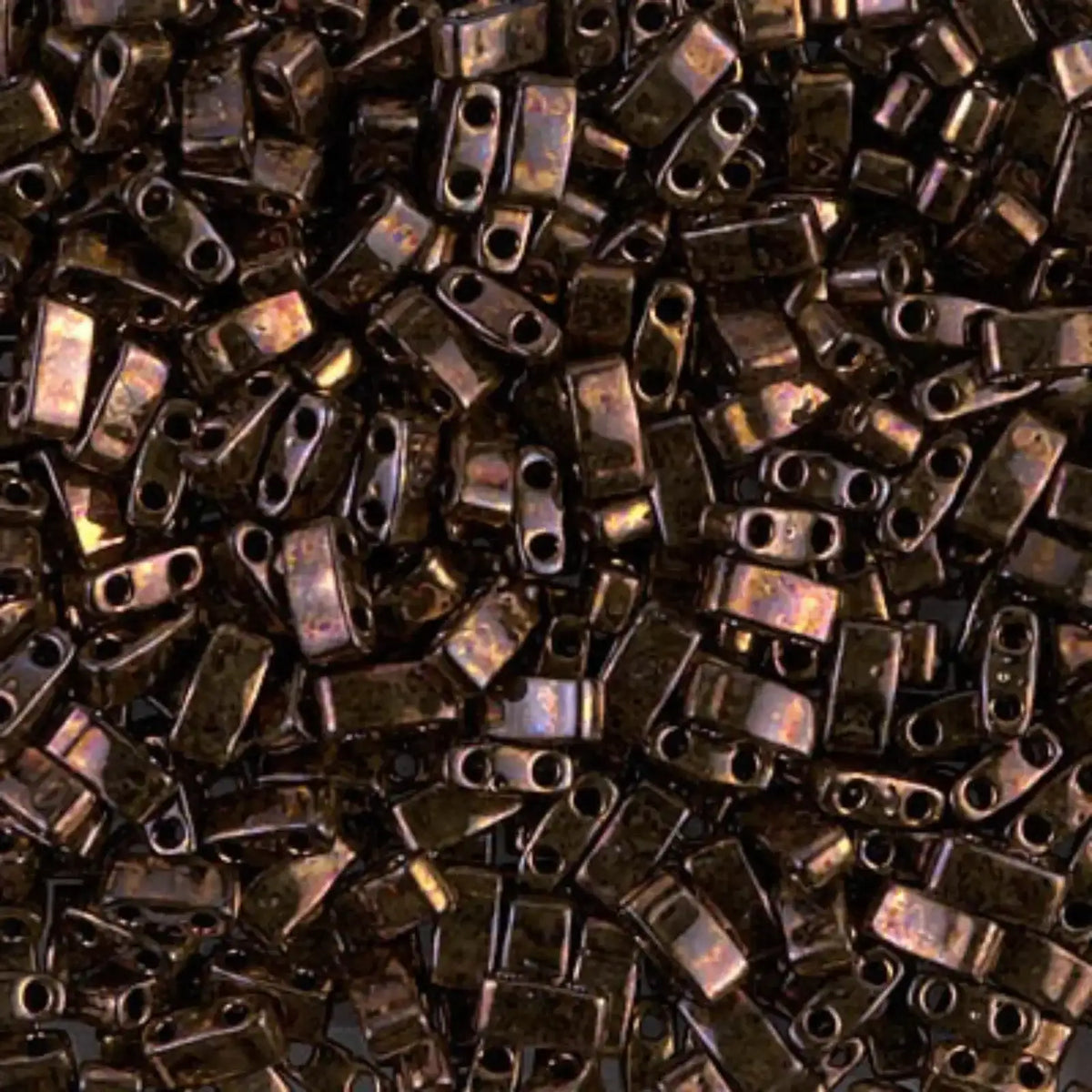 Metallic Raspb Miyuki Half Tila Beads, HTL-457B, Dark Raspberry Metallic 5g – The ...