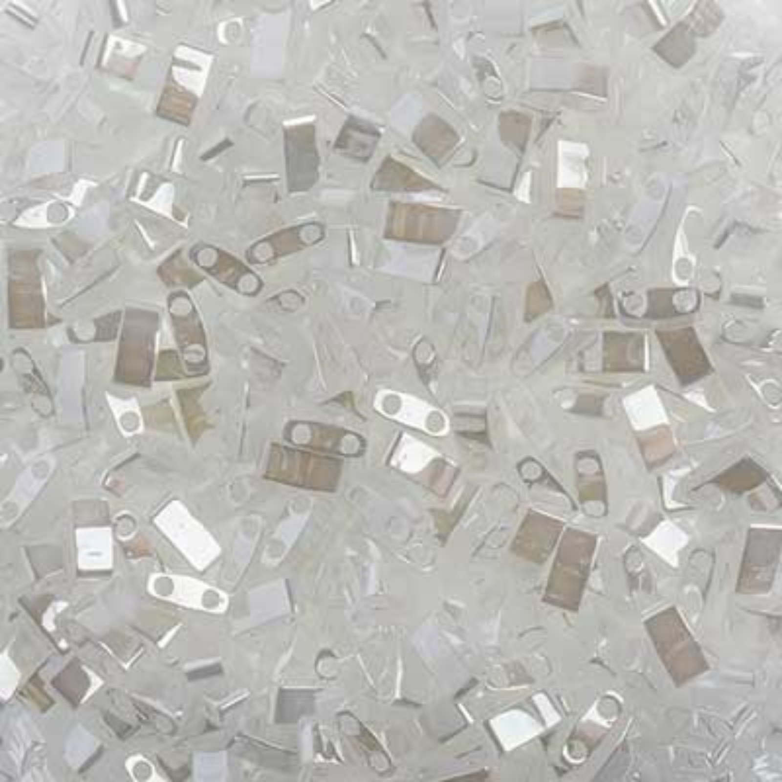 Miyuki Half Tila, HTL-511, Crystal Ceylon 5g DISCONTINUED