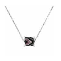 Heart Drum Necklace DIY Beading Kit