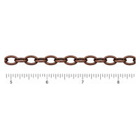 HeavyCableChainAntiqueCopper-Example - The Argus Collection