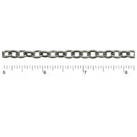 HeavyCableChainAntiqueSilver-Example - The Argus Collection