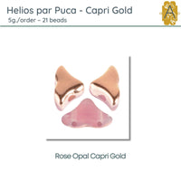 Helios par Puca, 5g, Capri Gold Collection, 3 Colors - The Argus Collection